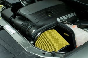 Chrysler 300 Performance Air Intake - Airaid - Cold Air Dam (CAD) with Yellow Filter - Yellow - `11-`22