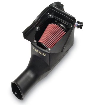 Ford F250 Super Duty Performance Air Intake - Airaid - MXP Intake System (Oiled / Red Media) - Red - `03-`07
