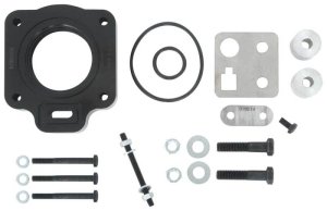 Ford F-150 Throttle Body Spacer - Airaid - POWERAID Helix Bore - `01-`03 Ford F-150 Throttle Body Spacer - Airaid - POWERAID Helix Bore - `01-`03