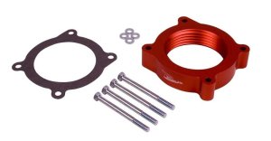 Ford F-150 Throttle Body Spacer - Airaid - POWERAID Helix Bore - `09-`10 Ford F-150 Throttle Body Spacer - Airaid - POWERAID Helix Bore - `09-`10