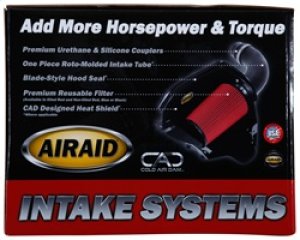 Ford SVT Raptor Performance Air Intake - Airaid - CAD w/ Tube (Dry / Red Media) - Red - `10-`14 Ford SVT Raptor Performance Air Intake - Airaid - CAD w/ Tube (Dry / Red Media) - Red - `10-`14