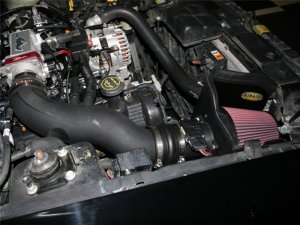 Ford Mustang Performance Air Intake - Airaid - MXP Intake System w/ Tube (Dry / Red Media) - `99-`04