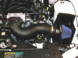 Ford Mustang Performance Air Intake - Airaid - MXP (Dry / Blue Media) - `05-`09
