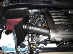 Toyota Sequoia Performance Air Intake - Airaid - Cold Air Dam (CAD) - Red - `07-`14