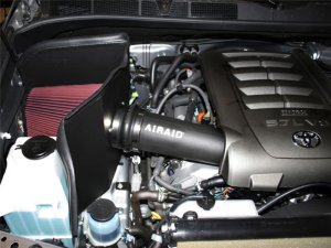 Toyota Sequoia Performance Air Intake - Airaid - Cold Air Dam (CAD) - Red - `07-`14