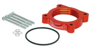 Nissan Armada Throttle Body Spacer - Airaid - POWERAID - Black - `04-`13