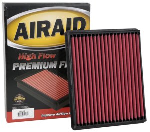 Chevrolet Silverado Direct Fit Air Filter - Airaid - Dry - `99-`14 Chevrolet Silverado Direct Fit Air Filter - Airaid - Dry - `99-`14