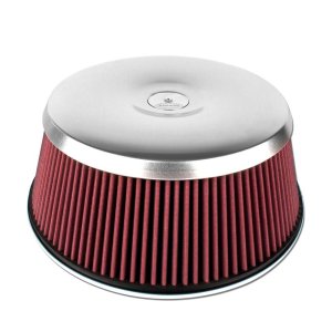 Chevrolet Corvette Direct Fit Dry Air Filter - Airaid - Synthamax - Red - `97-`04