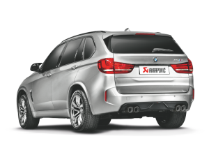 BMW X5M Diffuser - Rear - Akrapovic - Matte - Carbon Fiber - `15-`17