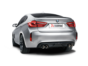 BMW X5M Diffuser - Rear - Akrapovic - Matte - Carbon Fiber - `15-`17