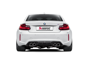 BMW M2 Rear Diffuser - Akrapovic - Carbon Fiber - `16-`17