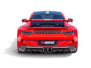Porsche 911 GT3 Rear Diffuser - Akrapovic - Carbon Fiber - Matte - `21-`22