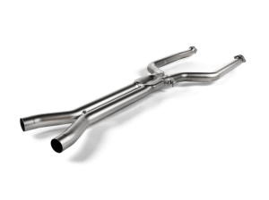 BMW X6M Performance Exhaust - Akrapovic - Link Pipe - Titanium - `24-`27