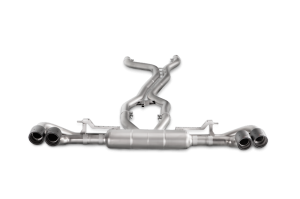 Porsche Cayenne Performance Exhaust - Akrapovic - Evo Link Pipe - Titanium - `15-`17 Porsche Cayenne Performance Exhaust - Akrapovic - Evo Link Pipe - Titanium - `15-`17