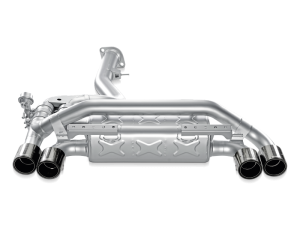 BMW 1 Series Performance Exhaust - Akrapovic - Slip-On Line - Titanium - `11-`12