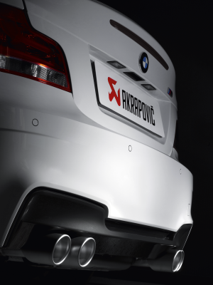 BMW 1 Series Performance Exhaust - Akrapovic - Slip-On Line - Titanium - `11-`12 BMW 1 Series Performance Exhaust - Akrapovic - Slip-On Line - Titanium - `11-`12