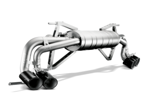 Lamborghini Gallardo Performance Exhaust - Akrapovic - Slip-On Line - Titanium - `09-`14