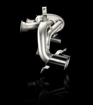 Lamborghini Gallardo Performance Exhaust - Akrapovic - Slip-On Line - Titanium - `09-`14