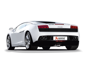 Lamborghini Gallardo Performance Exhaust - Akrapovic - Slip-On Line - Titanium - `09-`14
