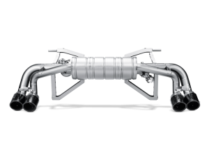 Lamborghini Gallardo Performance Exhaust - Akrapovic - Slip-On Line - Titanium - `09-`14