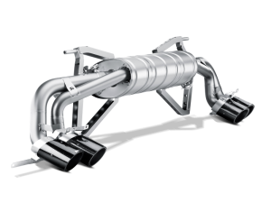 Lamborghini Gallardo Performance Exhaust - Akrapovic - Slip-On Line - Titanium - `09-`14