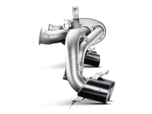 Lamborghini Gallardo Performance Exhaust - Akrapovic - Slip-On Line - Titanium - `09-`14