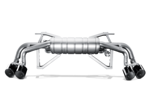 Lamborghini Gallardo Performance Exhaust - Akrapovic - Slip-On Line - Titanium - `09-`14