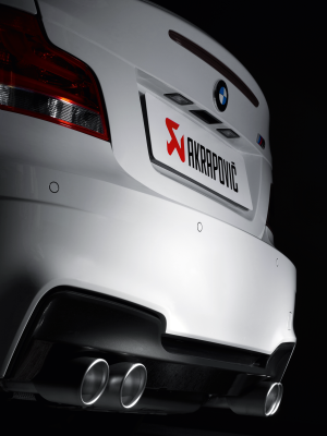 BMW 1 Series Performance Exhaust - Akrapovic - Evo Cat Back - Titanium - `11-`12
