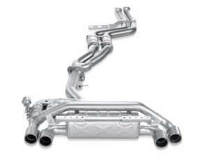 BMW 1 Series Performance Exhaust - Akrapovic - Evo Cat Back - Titanium - `11-`12