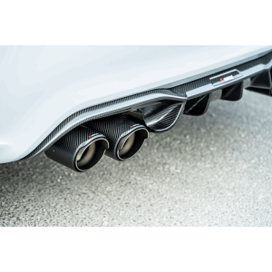 BMW 3 Series Performance Exhaust - Akrapovic - Evolution Line Cat Back (SS) w/ Carbon Tips and Link Pipe - `16-`17 BMW 3 Series Performance Exhaust - Akrapovic - Evolution Line Cat Back (SS) w/ Carbon Tips and Link Pipe - `16-`17