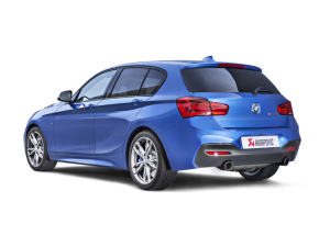 BMW 140i Performance Exhaust - Akrapovic - Evo Cat Back - SS w/ Carbon Tips - `16-`17 BMW 140i Performance Exhaust - Akrapovic - Evo Cat Back - SS w/ Carbon Tips - `16-`17