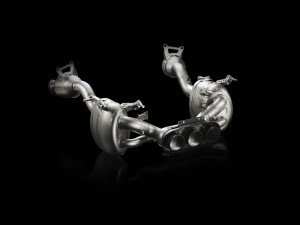 Ferrari 458 Italia Performance Exhaust - Akrapovic - Slip-On Line w/ Carbon Tips - Titanium - `10-`15 Ferrari 458 Italia Performance Exhaust - Akrapovic - Slip-On Line w/ Carbon Tips - Titanium - `10-`15