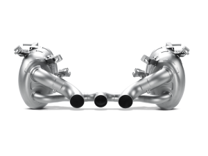 Ferrari 458 Italia Performance Exhaust - Akrapovic - Slip-On Line w/ Carbon Tips - Titanium - `10-`15 Ferrari 458 Italia Performance Exhaust - Akrapovic - Slip-On Line w/ Carbon Tips - Titanium - `10-`15