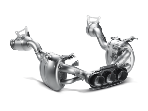 Ferrari 458 Italia Performance Exhaust - Akrapovic - Slip-On Line w/ Carbon Tips - Titanium - `10-`15 Ferrari 458 Italia Performance Exhaust - Akrapovic - Slip-On Line w/ Carbon Tips - Titanium - `10-`15