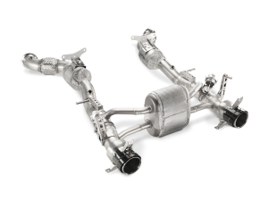 Ferrari 488 Performance Exhaust - Akrapovic - Slip-On Line - Titanium with Carbon Tips - `16-`17 Ferrari 488 Performance Exhaust - Akrapovic - Slip-On Line - Titanium with Carbon Tips - `16-`17