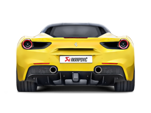 Ferrari 488 Performance Exhaust - Akrapovic - Slip-On Line - Titanium with Carbon Tips - `16-`17 Ferrari 488 Performance Exhaust - Akrapovic - Slip-On Line - Titanium with Carbon Tips - `16-`17