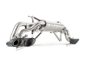 Lamborghini Huracan Performance Exhaust - Akrapovic - Slip-On Line - Titanium with Carbon Tips - 2016