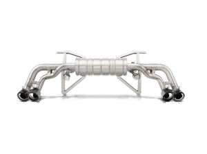 Lamborghini Huracan Performance Exhaust - Akrapovic - Slip-On Line - Titanium with Carbon Tips - 2016