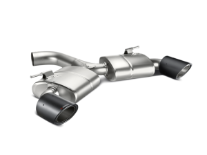 Volkswagen Golf GTI Performance Exhaust - Akrapovic - Slip-On Race Line (Titanium) with Carbon Tips - `13-`17