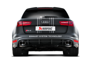 Audi RS6 Performance Exhaust - Akrapovic - Evo Cat Back - Titanium - `14-`17