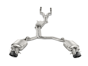 Audi RS 7 Performance Exhaust - Akrapovic - Cat Back Evolution Line Titanium with Carbon Tips - `14-`17