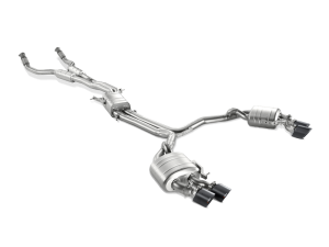 Audi S6 Performance Exhaust - Akrapovic - Evo Cat Back - Titanium - `13-`17