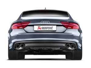 Audi S6 Performance Exhaust - Akrapovic - Evo Cat Back - Titanium - `13-`17