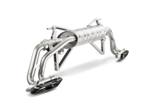 Audi R8 Performance Exhaust - Akrapovic - Slip-On Line - Carbon Titanium Tips - Titanium - `16-`17 Audi R8 Performance Exhaust - Akrapovic - Slip-On Line - Carbon Titanium Tips - Titanium - `16-`17