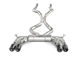 BMW X5M Performance Exhaust - Akrapovic - Evo Cat Back - Titanium - `15-`17