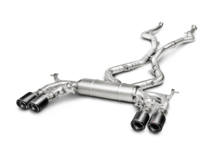 BMW X5M Performance Exhaust - Akrapovic - Evo Cat Back - Titanium - `15-`17