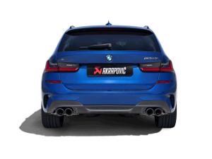 BMW 3 Series Performance Exhaust - Akrapovic - Slip-On Line - Titanium - `20-`22 BMW 3 Series Performance Exhaust - Akrapovic - Slip-On Line - Titanium - `20-`22