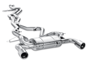 BMW 335i Performance Exhaust - Akrapovic - Evo Cat Back - Titanium - `07-`12