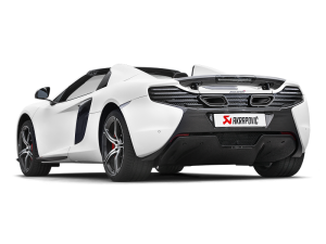 McLaren 650S Performance Exhaust - Akrapovic - Slip-On Line - Titanium w/ Carbon Tips - `14-`17 McLaren 650S Performance Exhaust - Akrapovic - Slip-On Line - Titanium w/ Carbon Tips - `14-`17