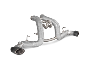 McLaren 540C Performance Exhaust - Akrapovic - Slip-On Line, Titanium, Carbon Tips - `16-`17